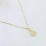 Set Cadena y Dije Veneciana + Arbol De La Vida 1.4gr / 17 3/4 in / Oro Amarillo 18K ©