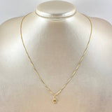 Set Cadena y Dije Veneciana + Niña 1.9gr / 17 3/4 in / Oro Amarillo 18K ©