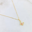 Venetian Chain and Pendant Set + Filigree Butterfly 1.9gr / 17 3/4 in / 18K Yellow Gold *