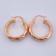 Candongas Mary 4.2gr / 1 in / Oro Rosa 18K $