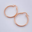 Candongas Nati 1.75gr / 1 in / Oro Rosa 18K $