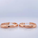 Candongas Fergi 2gr / 1 in / Oro Rosa 18K &