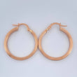 Candongas Andy 1.65gr / 1 in / Oro Rosa 18K $