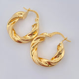 Candongas Kari 3.2gr / 3/4 in / Oro Amarillo 18K $