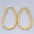 Candongas Dyla 1.45gr / 1 1/4 in / Oro Amarillo 18K $