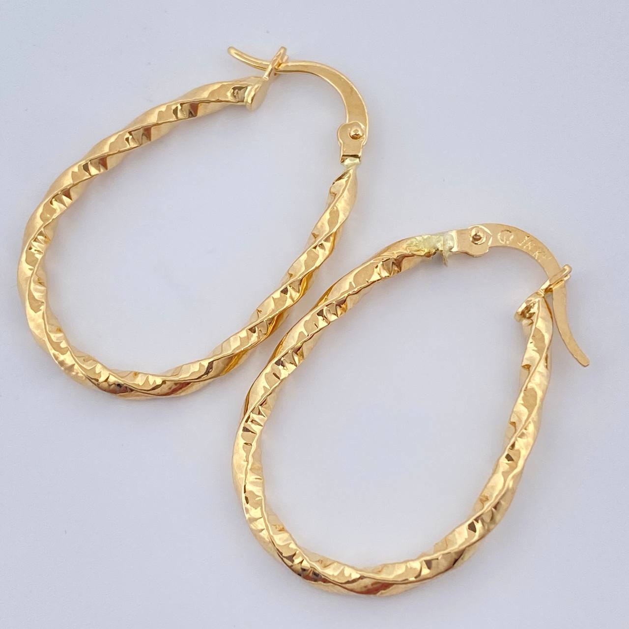Candongas Dyla 1.45gr / 1 1/4 in / Oro Amarillo 18K $