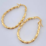 Candongas Dyla 1.45gr / 1 1/4 in / Oro Amarillo 18K $