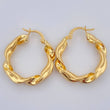 Candongas Demi 3.35gr / 1 in / Oro Amarillo 18K $
