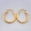 Candongas Kris 2.1gr / 3/4 in / Oro Amarillo 18K $