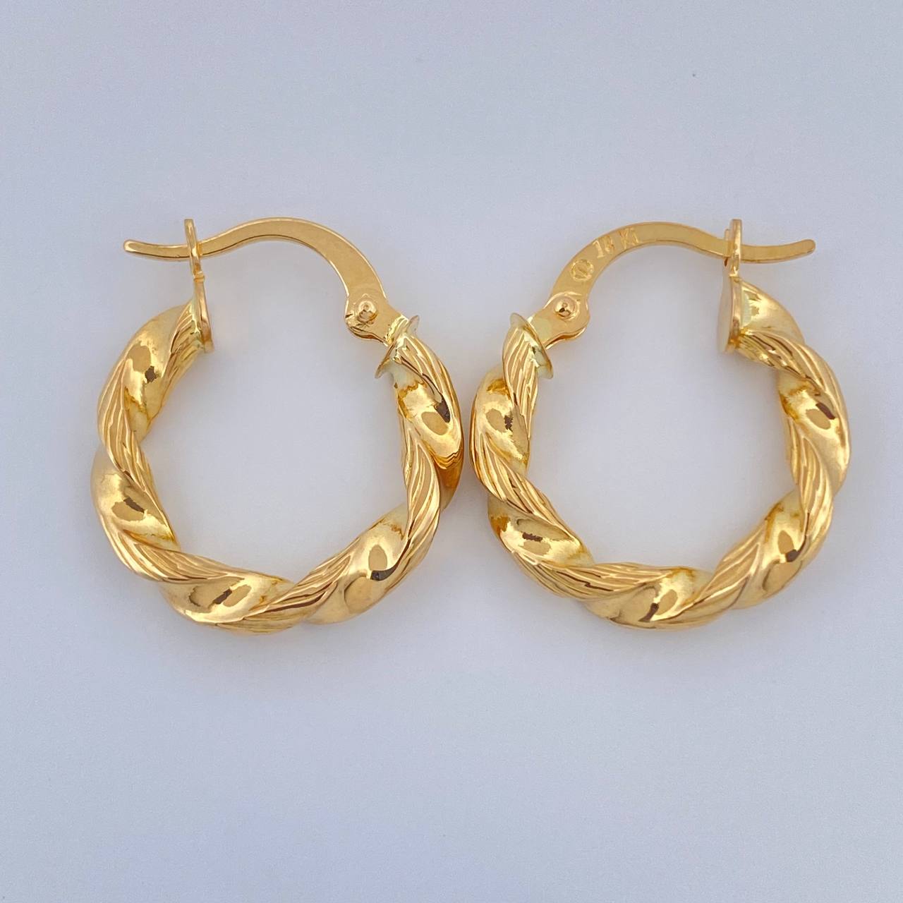 Candongas Nana 1.65gr / 3/4 in / Oro Amarillo 18K $