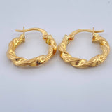 Candongas Nana 1.65gr / 3/4 in / Oro Amarillo 18K $