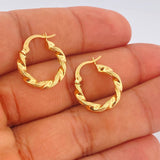 Candongas Nana 1.65gr / 3/4 in / Oro Amarillo 18K $