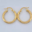 Candongas Lola 1.8gr / 3/4 in / Oro Amarillo 18K $