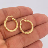Candongas Lola 1.8gr / 3/4 in / Oro Amarillo 18K $