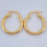 Candongas Lucero 1.65gr / 3/4 in / Oro Amarillo 18K $