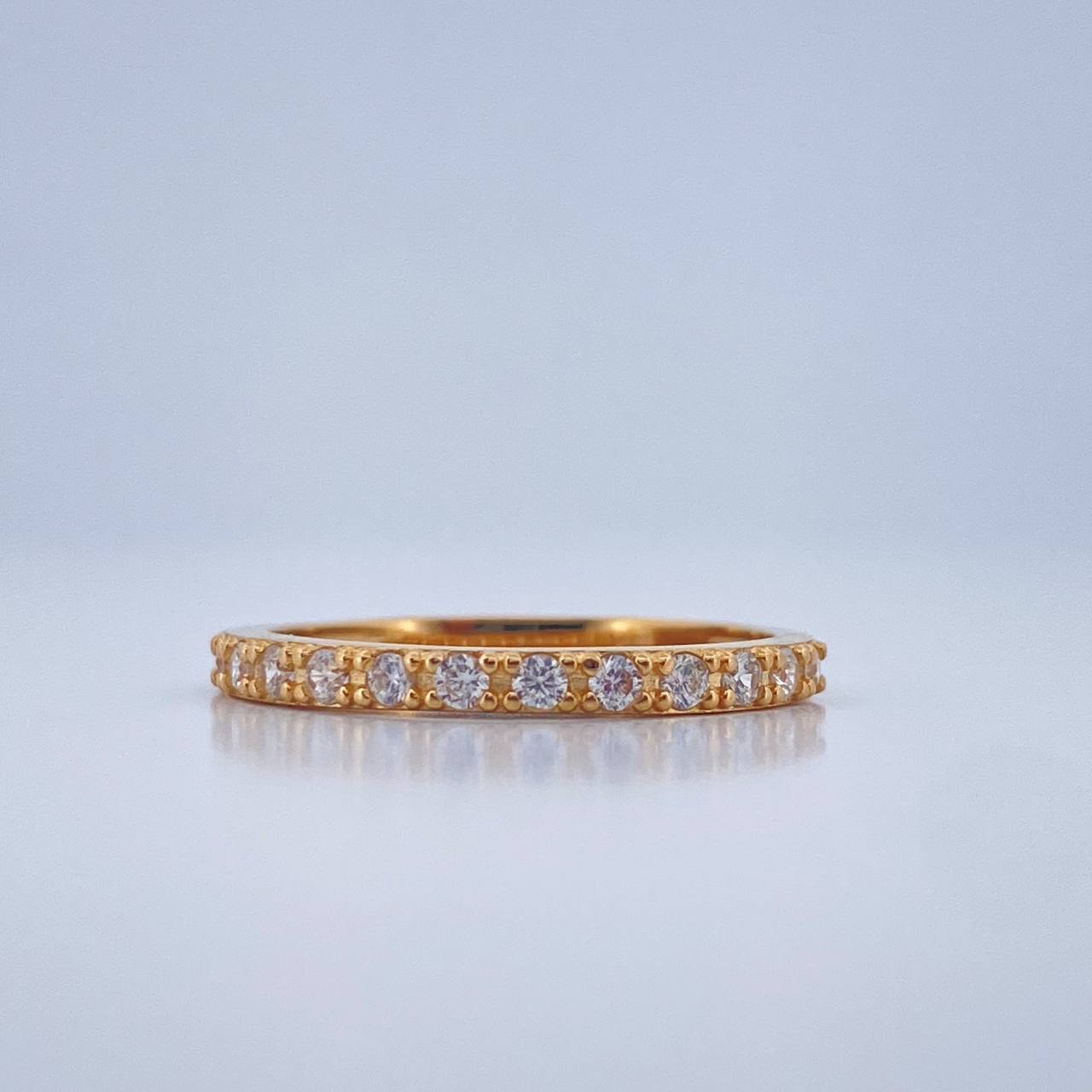 Anillo Churumbela 1.9gr / T6 1/4 / Oro Amarillo 18K $