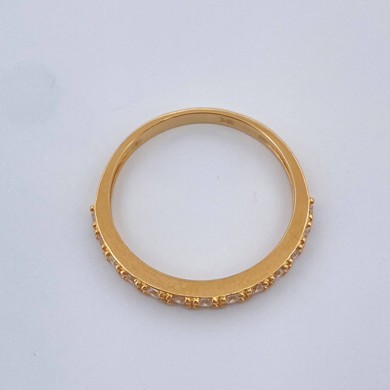 Anillo Churumbela 1.9gr / T6 1/4 / Oro Amarillo 18K $