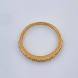 Anillo Churumbela 1.9gr / T6 1/4 / Oro Amarillo 18K $