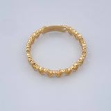 Anillo Corazones 1.2gr / T6 / Oro Amarillo 18K $