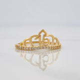 Anillo Tiara 15s 1.8g / T7 Oro Amarillo 18K