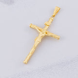 Dije Cruz Cristo 1.6g / 2 in Oro Amarillo 18K