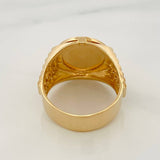 Crown Ring 9.55g / T10 Yellow Gold 18K