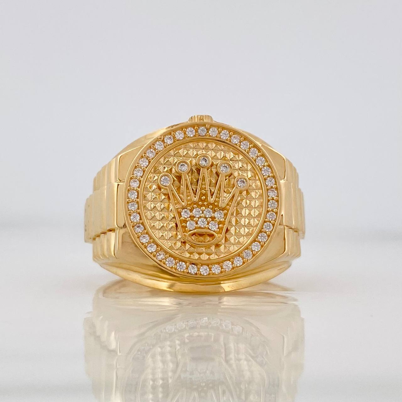 Crown Ring 9.55g / T10 Yellow Gold 18K