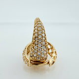Candongas Daly Basteada 2.5gr / 1/2 in / Oro Amarillo 18K &
