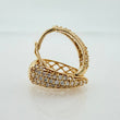 Candongas Daly Basteada 2.5gr / 1/2 in / Oro Amarillo 18K &