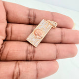 Dije One Dólar 3.5gr / 1 1/2 in / Tres Oros 18K $