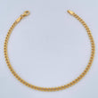 Pulso Cubana 2.9gr / 8 in / Oro Amarillo +1 18K &