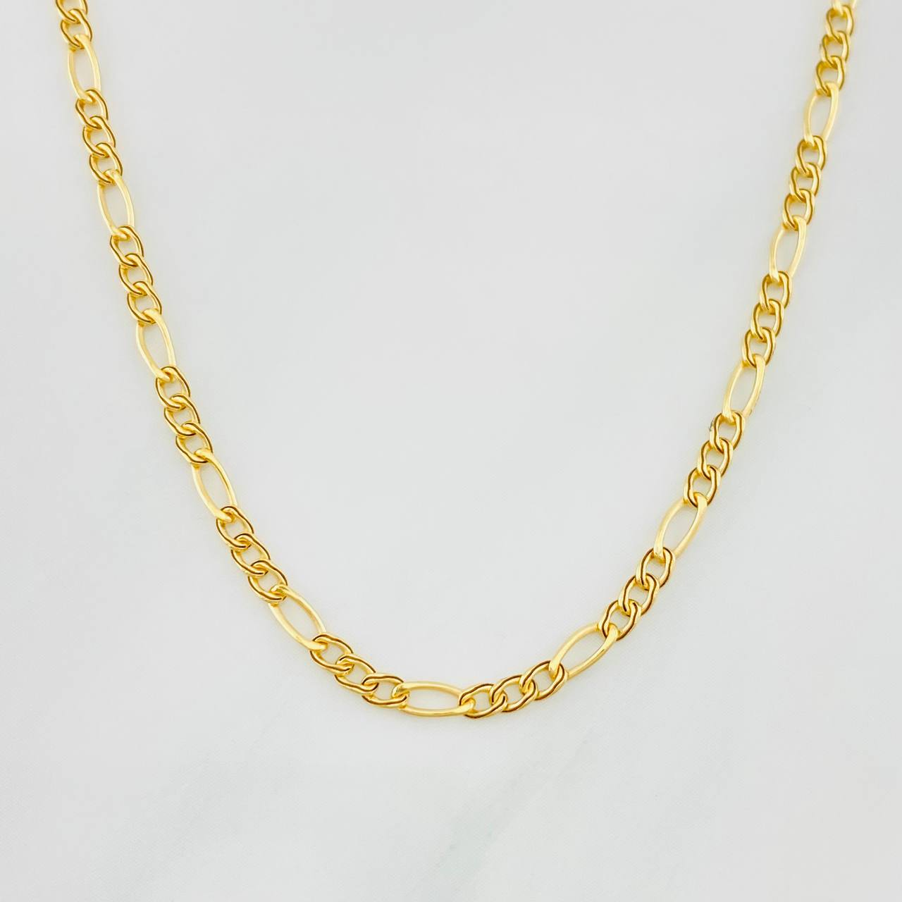 Cadena Fígaro 1.75g / 24 in / 1.9mm Oro Amarillo 18K