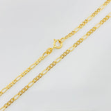 Cadena Fígaro 1.75g / 24 in / 1.9mm Oro Amarillo 18K