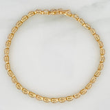Pulso Tennis 9.25gr / 7 1/2 in / Oro Amarillo 18K &