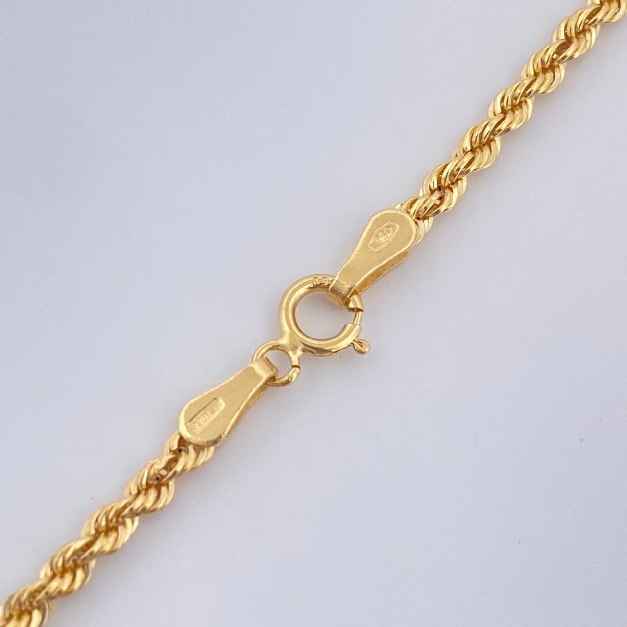 Cadena Lazo 4.75gr / 19 3/4 in / Oro Amarillo +3 18K &