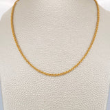 Cadena Lazo 3.6gr / Oro Amarillo +3 18K &