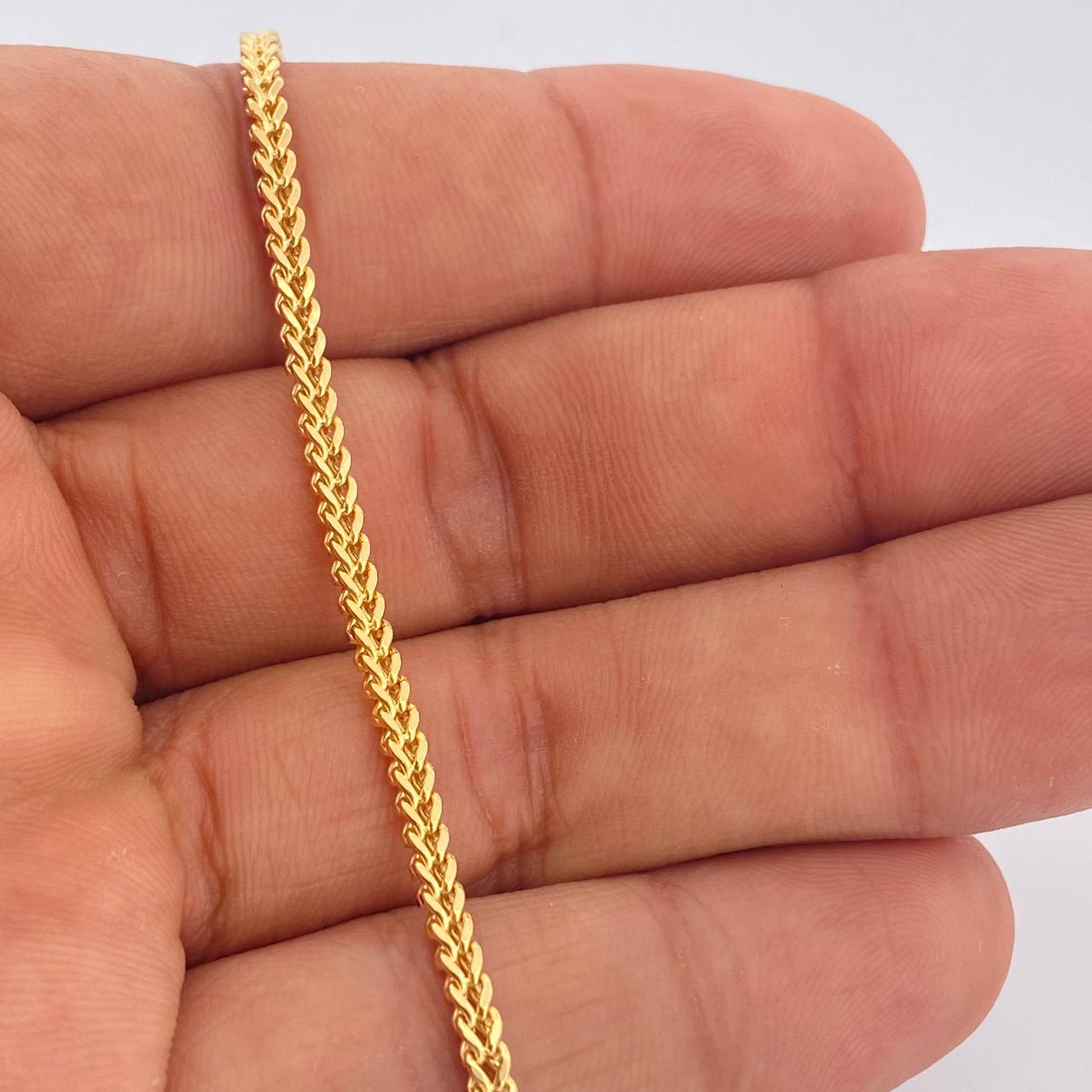 Pulso Franco 3.2gr / 8 in / Oro Amarillo +3 18K &
