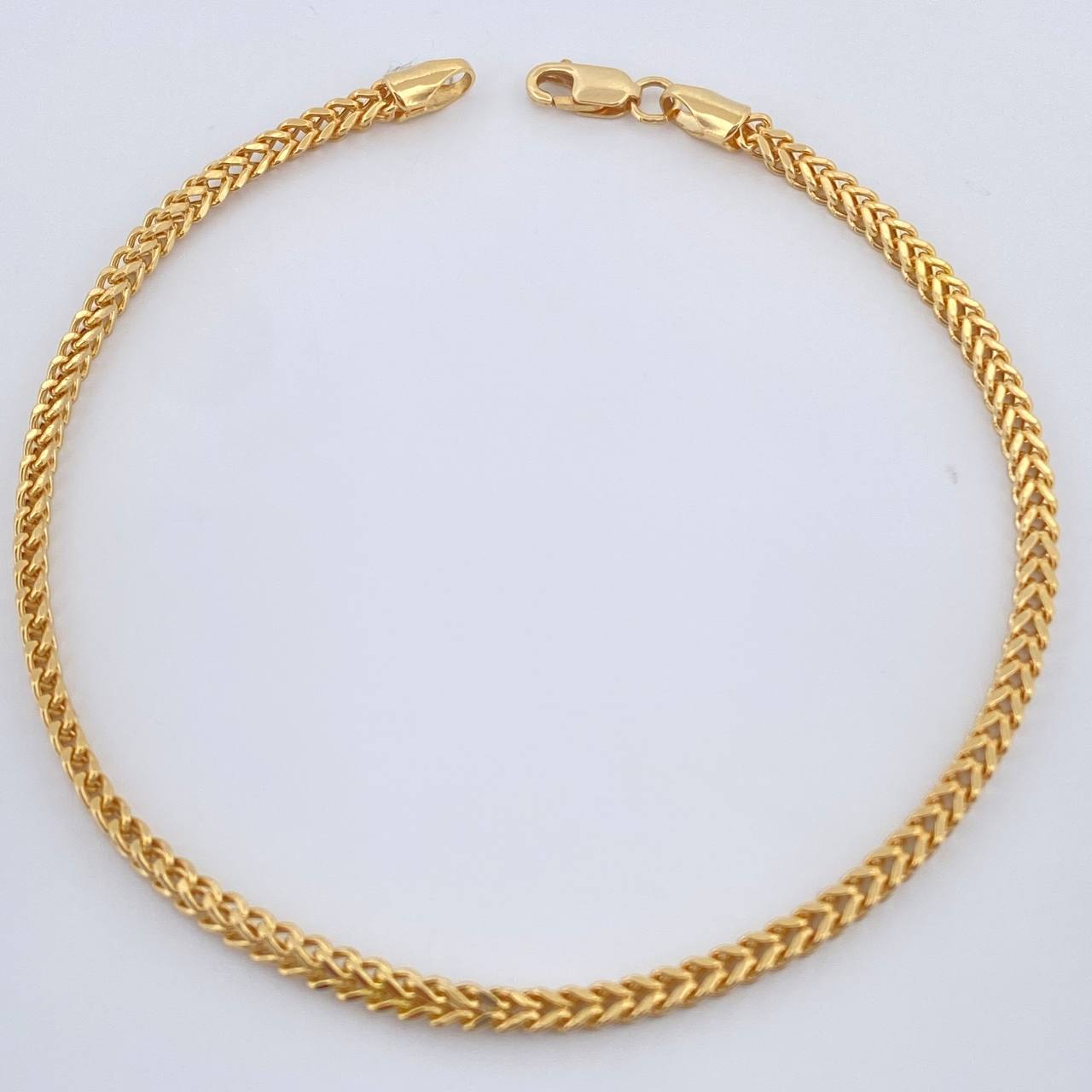 Pulso Franco 3.2gr / 8 in / Oro Amarillo +3 18K &