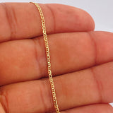 Pulso Escalera Plana 0.9gr / 8 1/4 in / Oro Amarillo +3 18K &