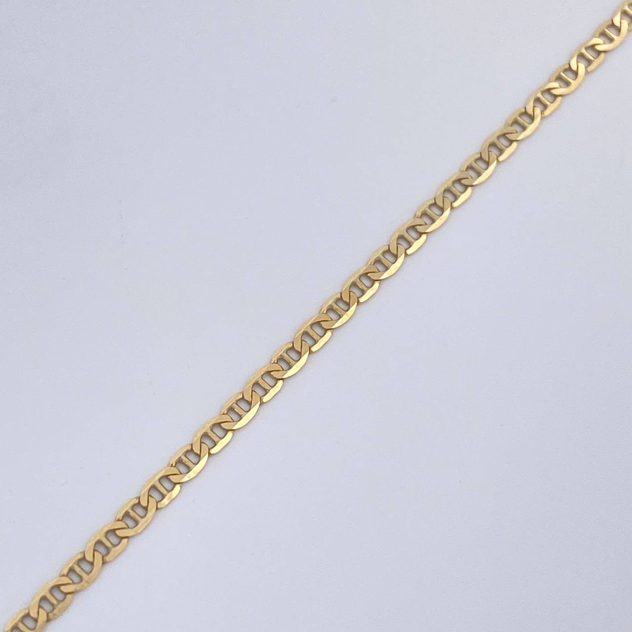 Pulso Escalera Plana 0.9gr / 8 1/4 in / Oro Amarillo +3 18K &