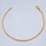 Pulso Cubano 3.7gr / 8 1/4 in / Oro Amarillo +1 18K &