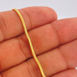 Pulso Serpiente 2.4gr / 7 3/4 in / Oro Amarillo +3 18K &