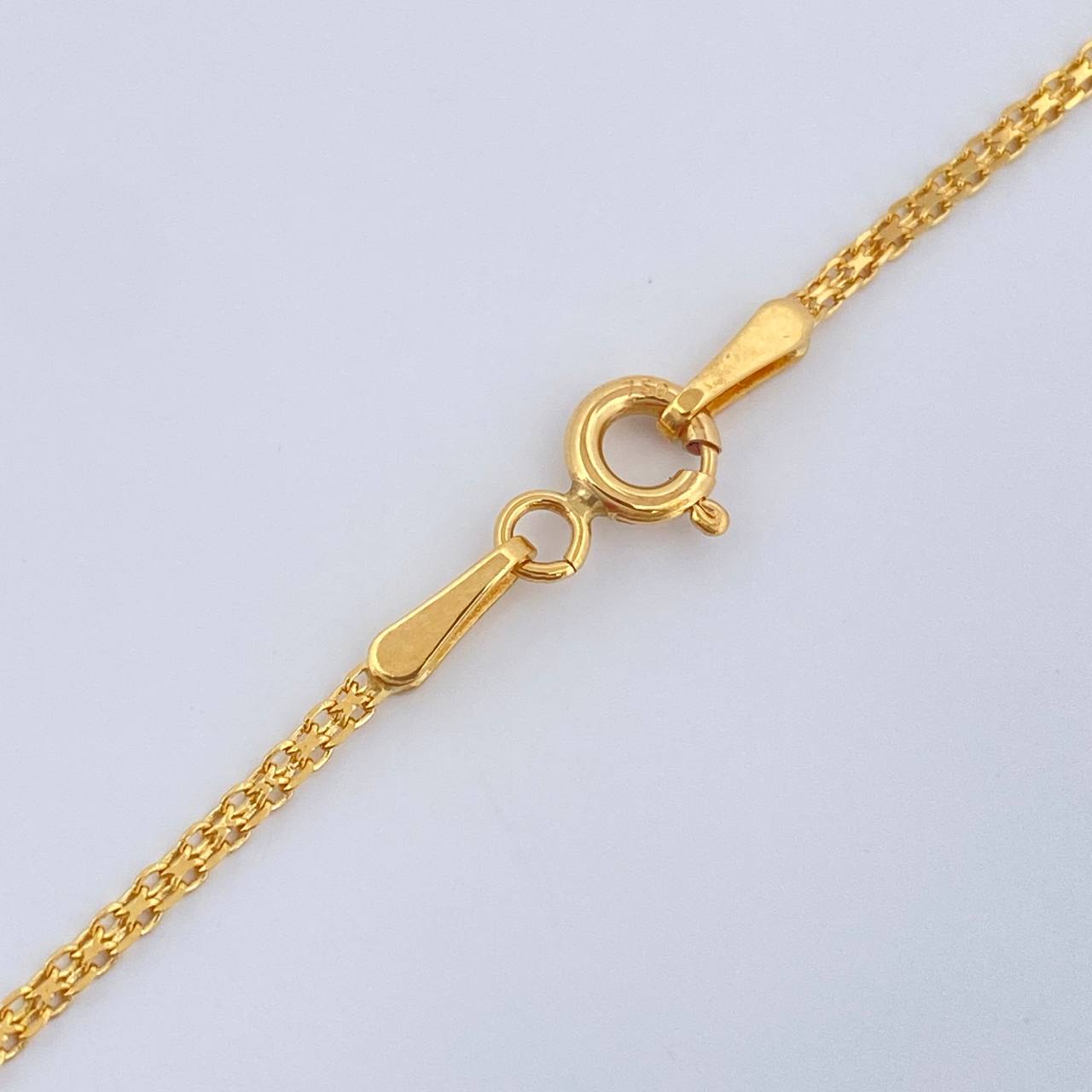 Cadena China 3.3gr / 23 1/2 in / Oro Amarillo +3 18K &