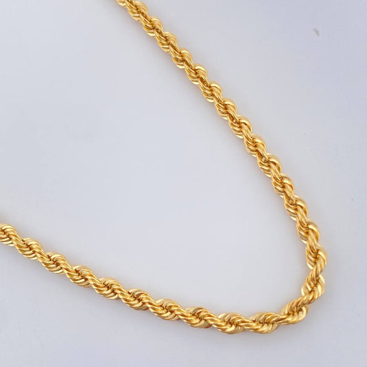 Cadena Lazo 4.75gr / 19 3/4 in / Oro Amarillo +3 18K &