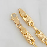 Pulso Rustico Corona 4.95g / 7 3/4 in / 4.3mm Oro Amarillo 18K