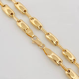 Rustic Pendant Chain 13.75g / 24 in / 4.45mm Yellow Gold 18K