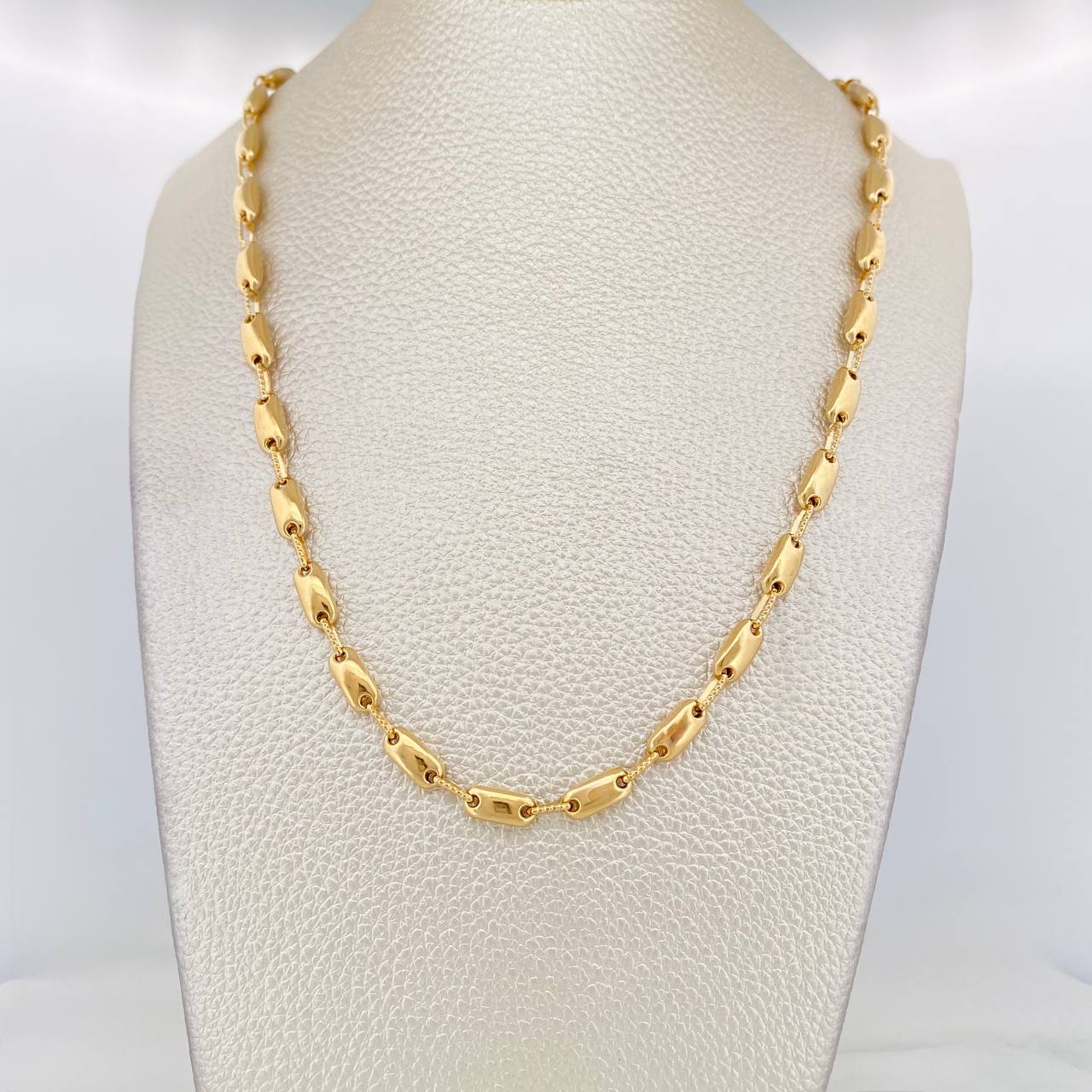 Rustic Pendant Chain 13.75g / 24 in / 4.45mm Yellow Gold 18K