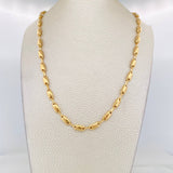 Rustic Pendant Chain 13.75g / 24 in / 4.45mm Yellow Gold 18K