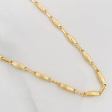 Rustic Link Chain 8.7g / 20 in / 3.3mm Yellow Gold 18K
