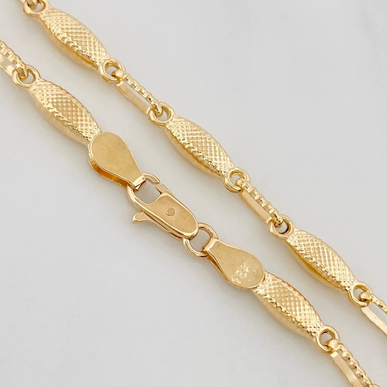 Rustic Link Chain 8.7g / 20 in / 3.3mm Yellow Gold 18K